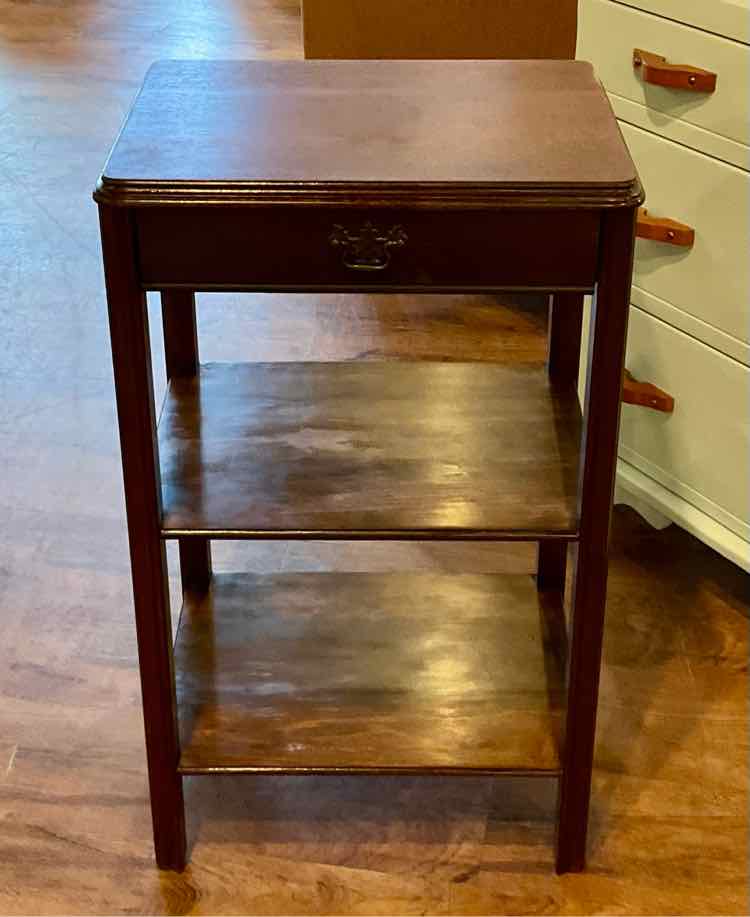 Vintage 1 Drawer Side Table