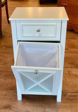 Bathroom Cabinet w/ Built-In Hamper