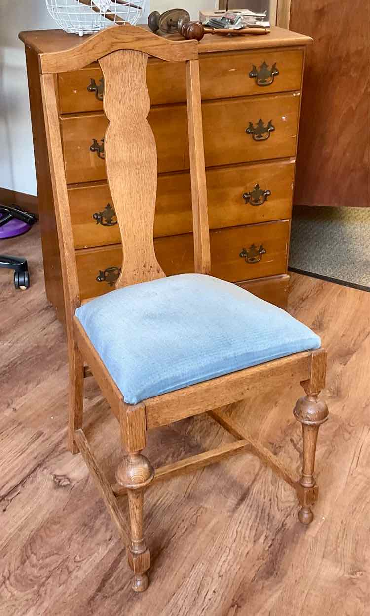 Vintage Oak Dining Chairs