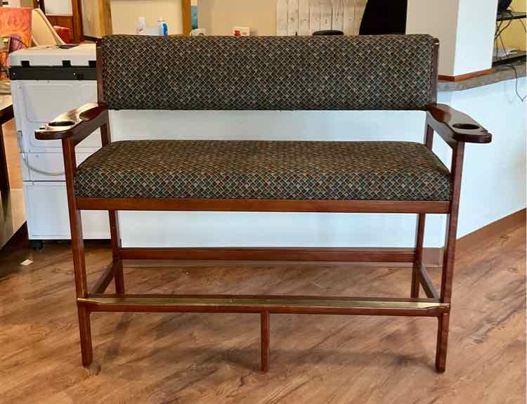 Upholstered Billiards Spectator Bench