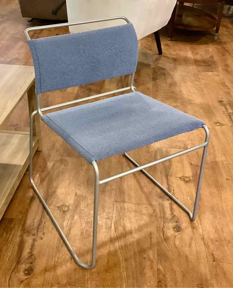 Pale Blue Sling Chair By Harter