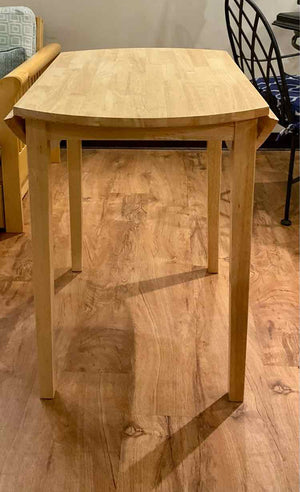 Natural Drop Leaf Kitchen Table