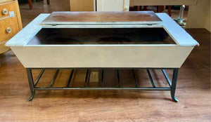 Custom Shiplap Storage Bin Coffee Table