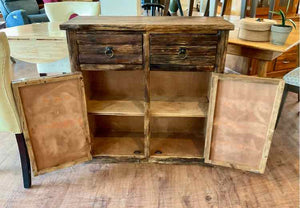 Rustic Primitive Reclaimed Wood Cabinet