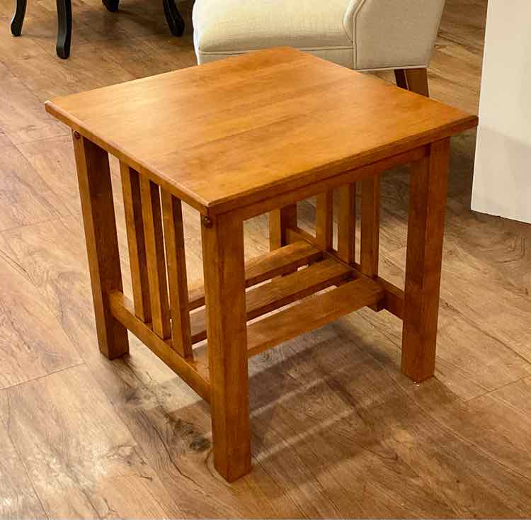 2 Tiered Mission Side Table