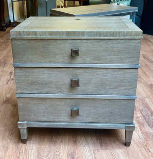 Universal 3 Drawer Powered Nightstand