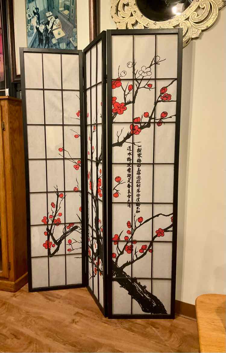 Japanese Style Privacy Screen (As-Is)