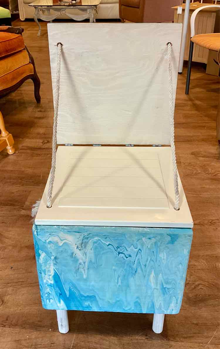 Nautical Motif Storage Chest