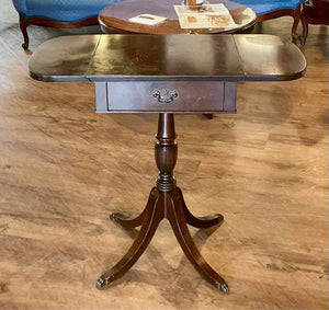 1 Drawer Drop Leaf Side Table