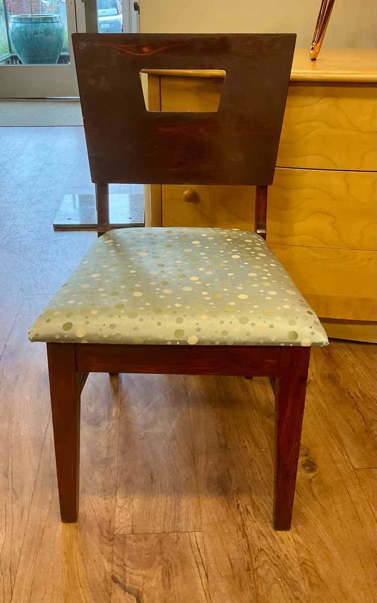Vintage Custom Art Deco Style Side Chair