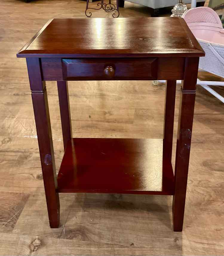 1 Drawer Cherry Nightstand