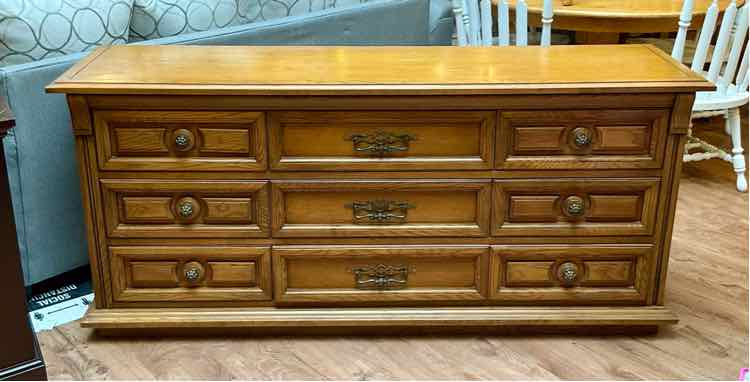 Pecan Lowboy Dresser