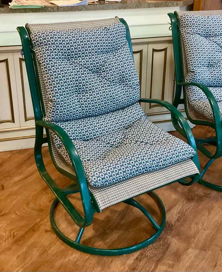 Outdoor Rocking Swivel Chair