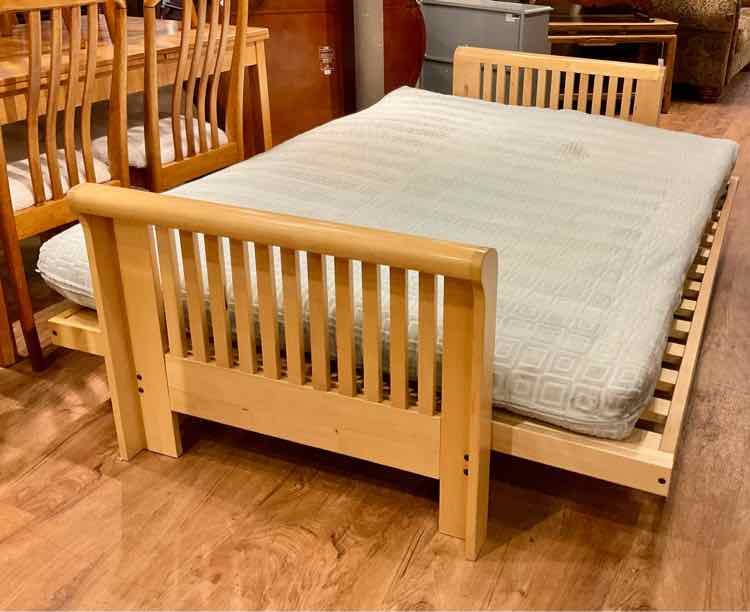 Natural Finish Futon w/ Storage