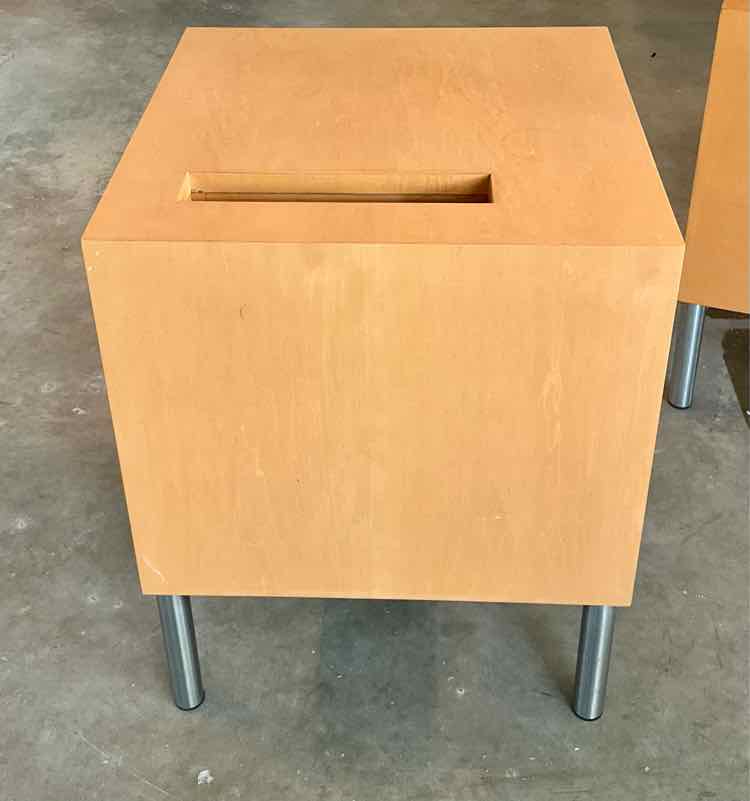 Post Modern Slot Side Table