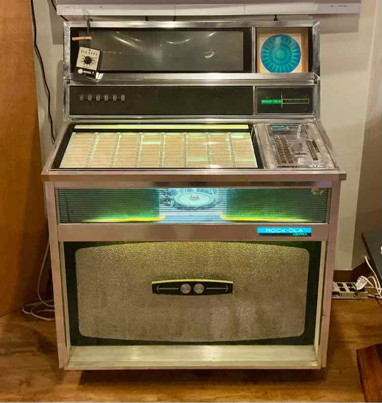 1967 Rockola Ultra 437 Jukebox w/ 100 Records (Works, But Needs Serviced)