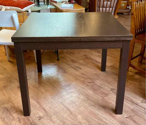 Espresso Draw Leaf Dining Table