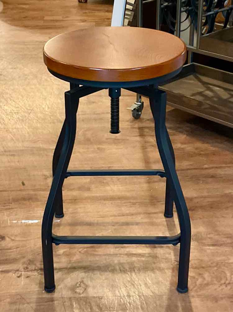 Industrial Swivel Stool