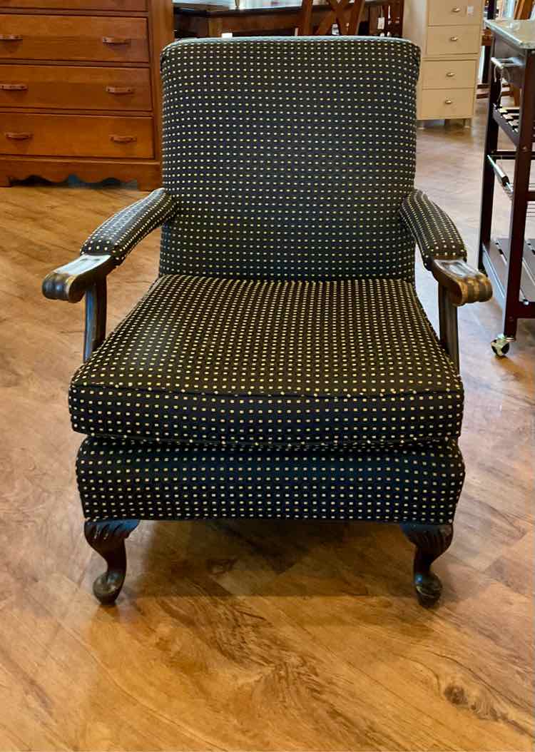 Vintage Upholstered Accent Chair