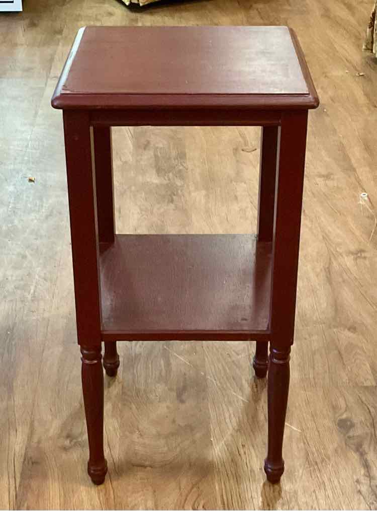 Painted 2 Tiered Side Table