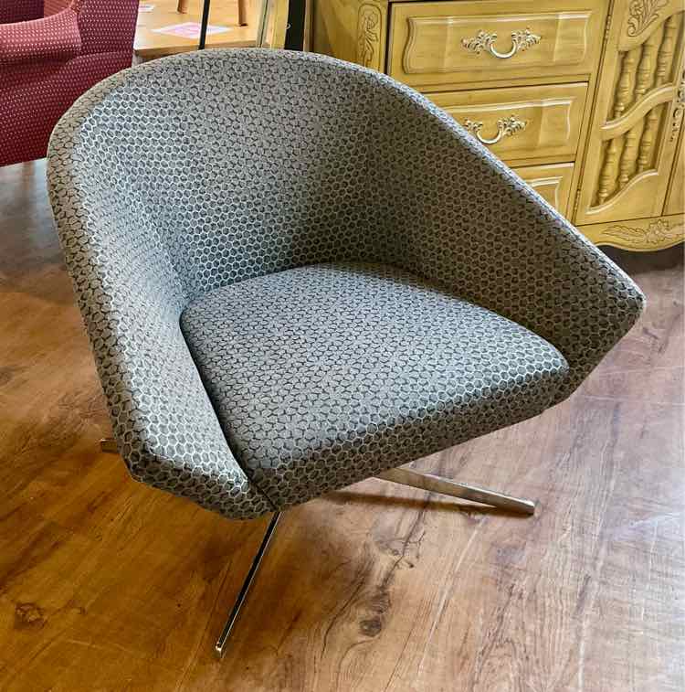Swivel Carbon Fiber Honeycomb Bernhardt Remy Lounge Chair