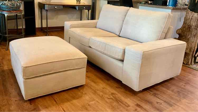 Finnala 2 Seater Sofa & Storage Ottoman