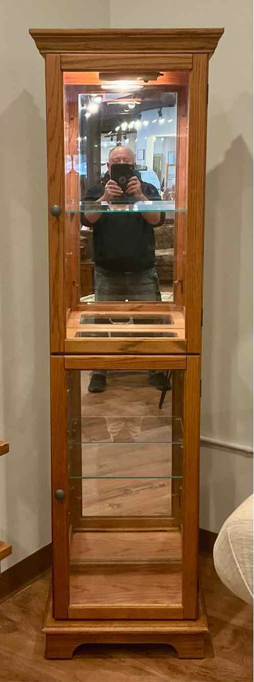 Lighted Curio Cabinet
