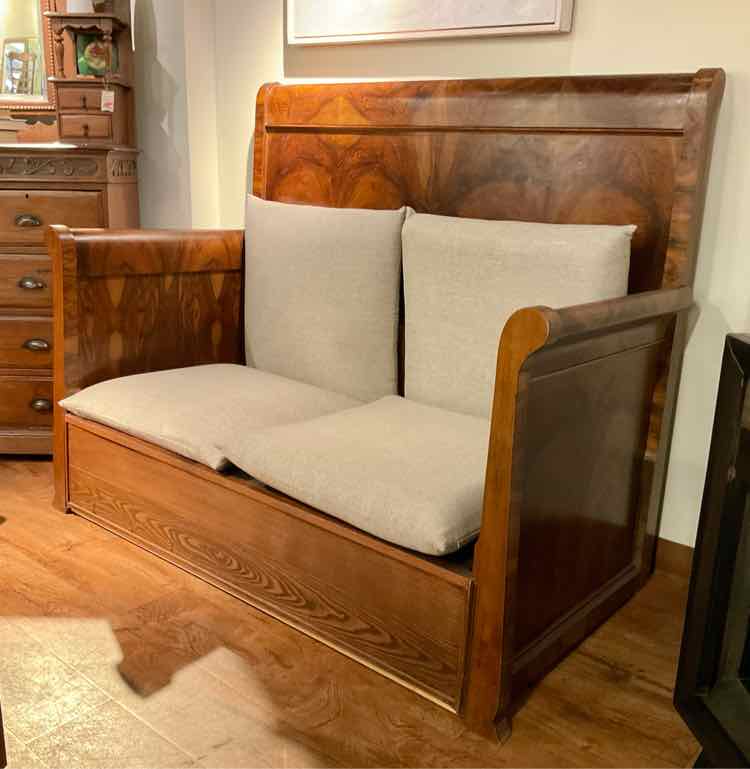 Custom Crafted Sleigh Bench