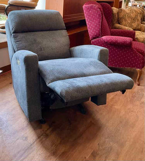 Powered Rocking Recliner w/ Lumbar Support by Pacific Furniture