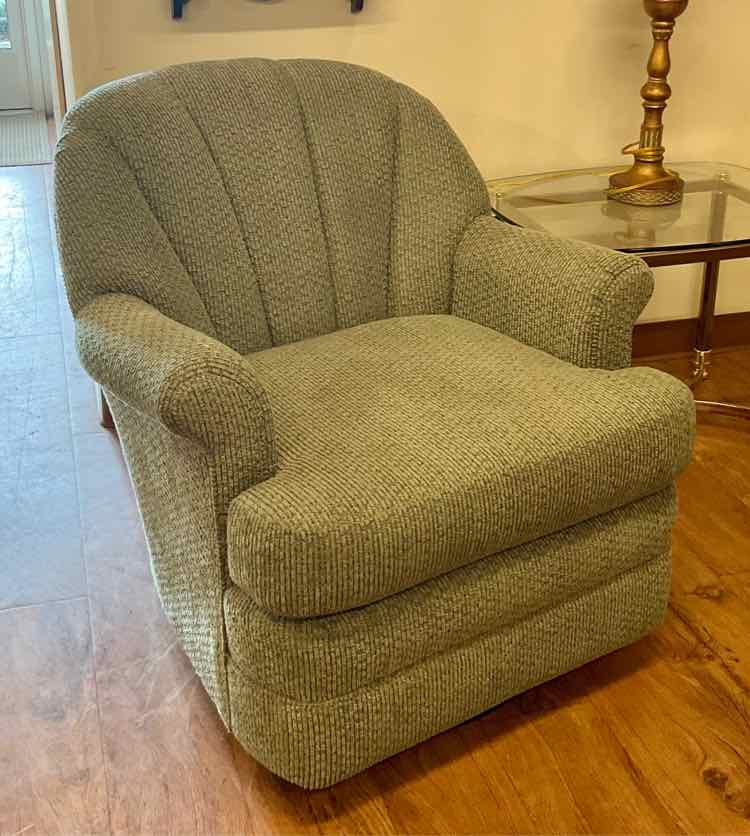 Light Moss Swivel Glider by Best Chairs