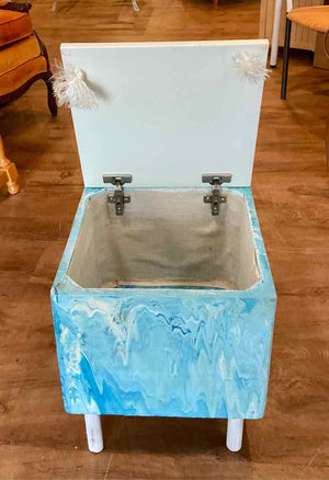 Nautical Motif Storage Chest