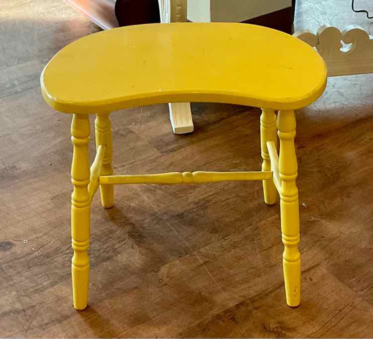 Vintage Kidney Stool