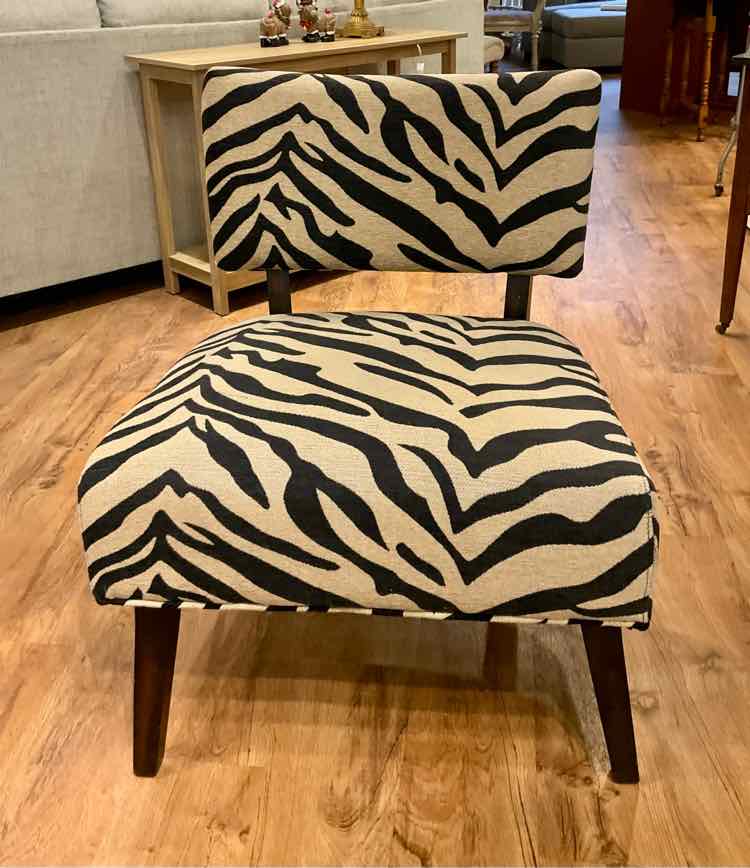 Melina Zebra Accent Chair