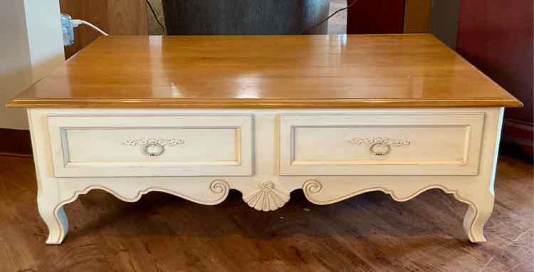 Ethan Allen French Country Coffee Table