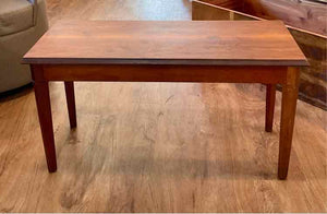 Walnut Piano Bench