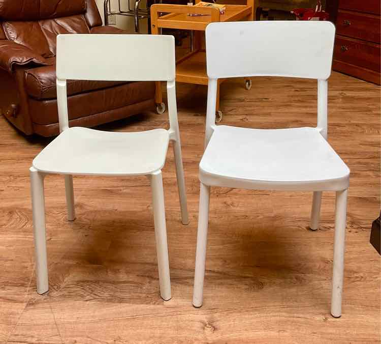 Pair of White Chairs